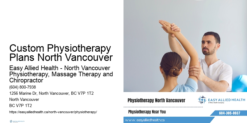 Custom Physiotherapy Plans North Vancouver