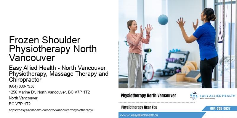 Physio for Teens Frozen Shoulder Physiotherapy North Vancouver