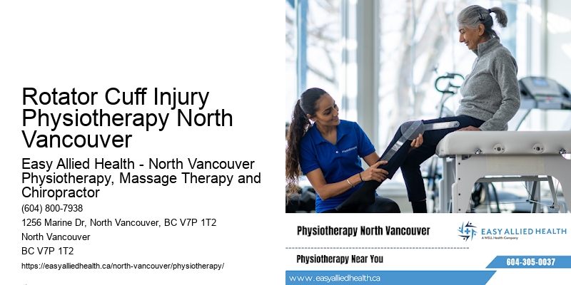 Rotator Cuff Injury Physiotherapy North Vancouver