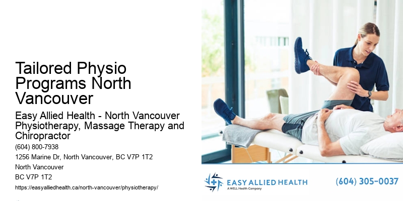 Condition-Specific Care Tailored Physio Programs North Vancouver