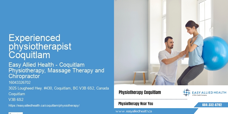 experienced physiotherapist Coquitlam