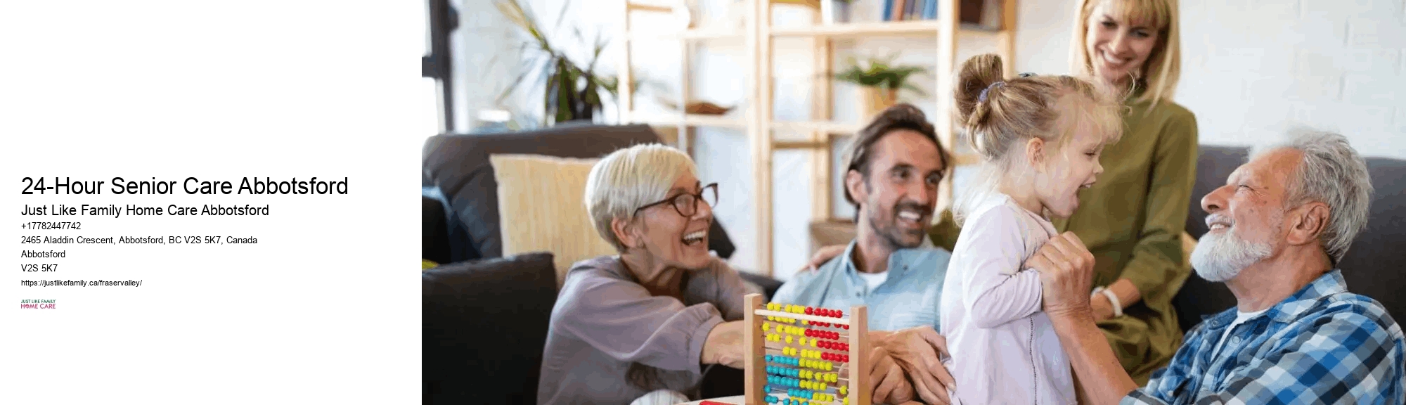 Personal Support Workers 24-Hour Senior Care Abbotsford