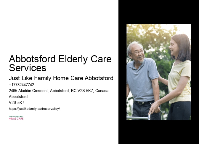 Nutrition Support Services Abbotsford Elderly Care Services