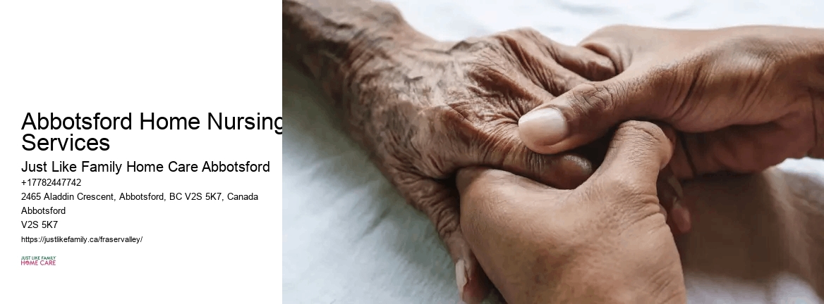 Personal Care Assistance Abbotsford Home Nursing Services