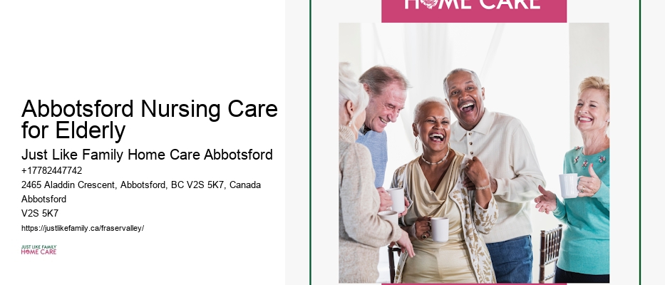 Personal Care Aides Abbotsford Nursing Care for Elderly