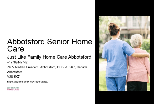 Elderly Care Providers Abbotsford Senior Home Care