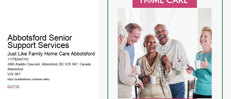 Home-Based Elderly Care Abbotsford Senior Support Services