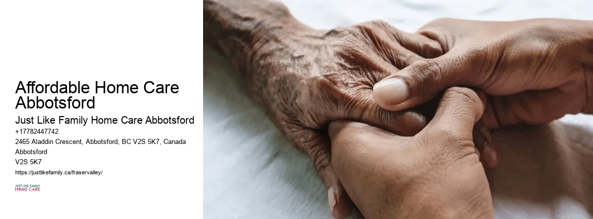 Senior Caregiver Affordable Home Care Abbotsford