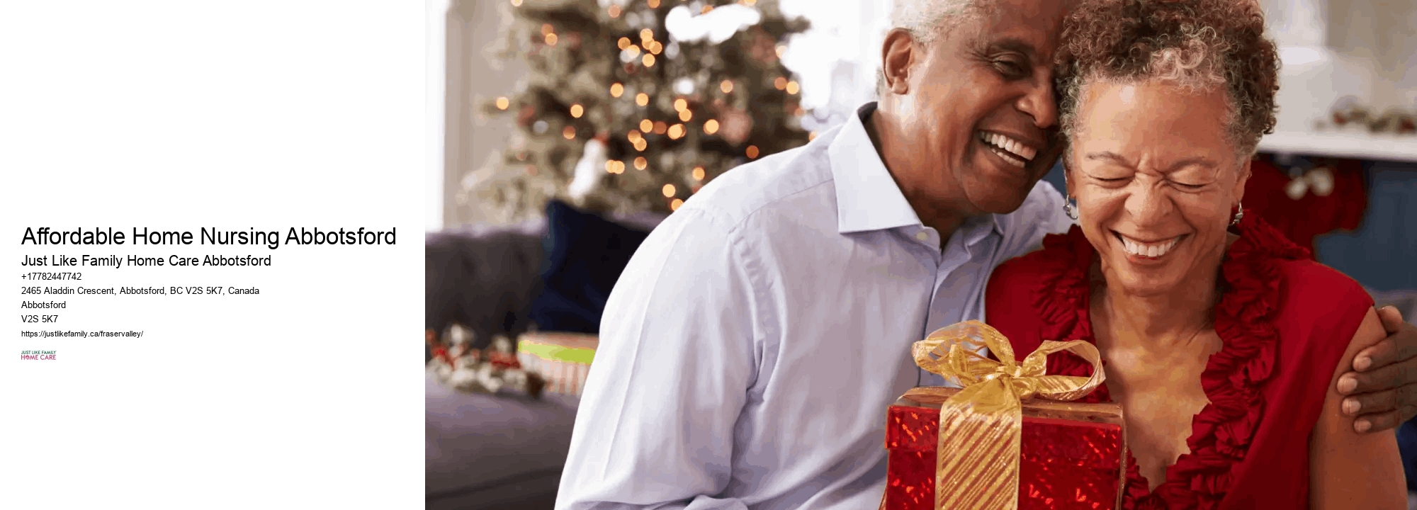 Social Support for Seniors Affordable Home Nursing Abbotsford