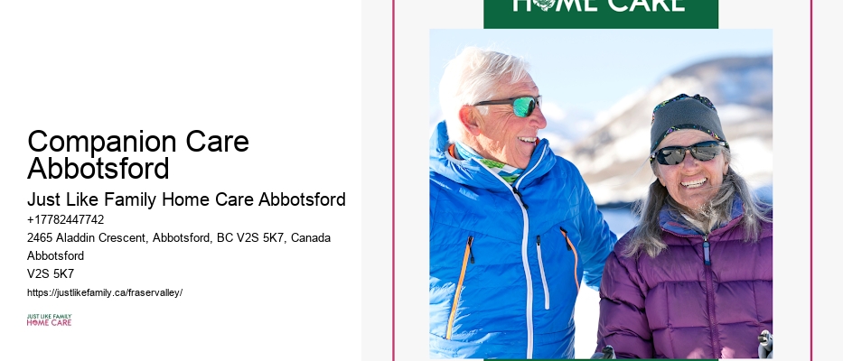 Aging Adult Care Services Companion Care Abbotsford