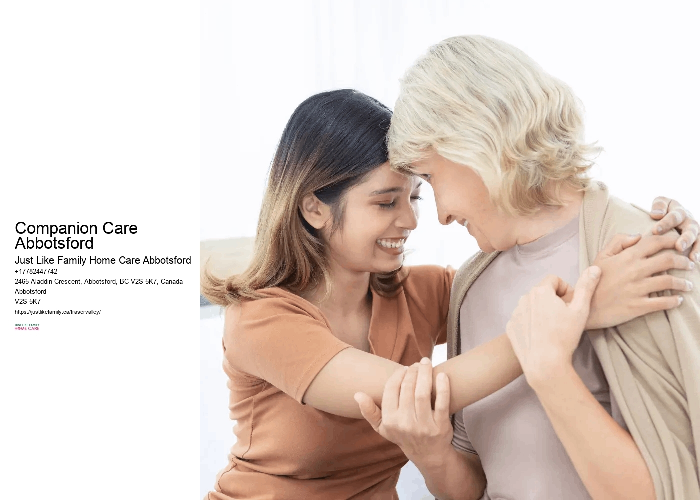 Socialization and Companionship Companion Care Abbotsford
