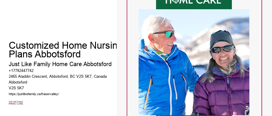 Professional Home Support Customized Home Nursing Plans Abbotsford