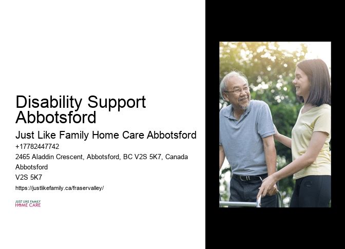 Assisted Living at Home Disability Support Abbotsford