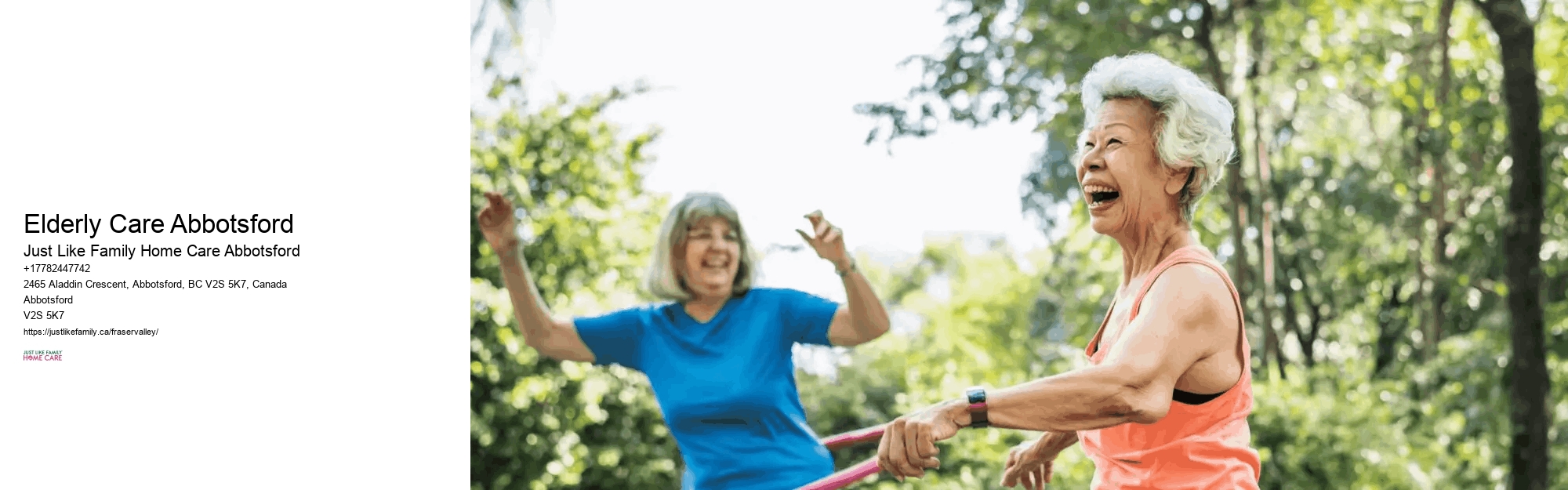 Home Care Education Elderly Care Abbotsford