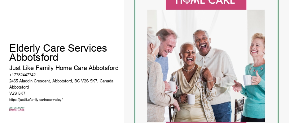 Geriatric Home Care Elderly Care Services Abbotsford