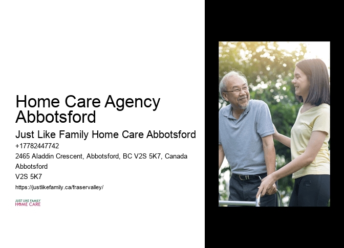 Personalized Elder Care Home Care Agency Abbotsford