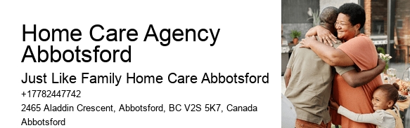 Short-Term Senior Care Home Care Agency Abbotsford