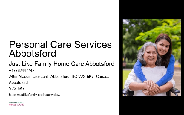 Emergency Senior Care Personal Care Services Abbotsford