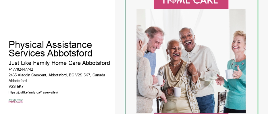 Community Health Services Physical Assistance Services Abbotsford