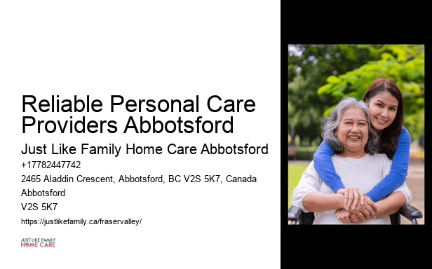 Short-Term Home Care Reliable Personal Care Providers Abbotsford