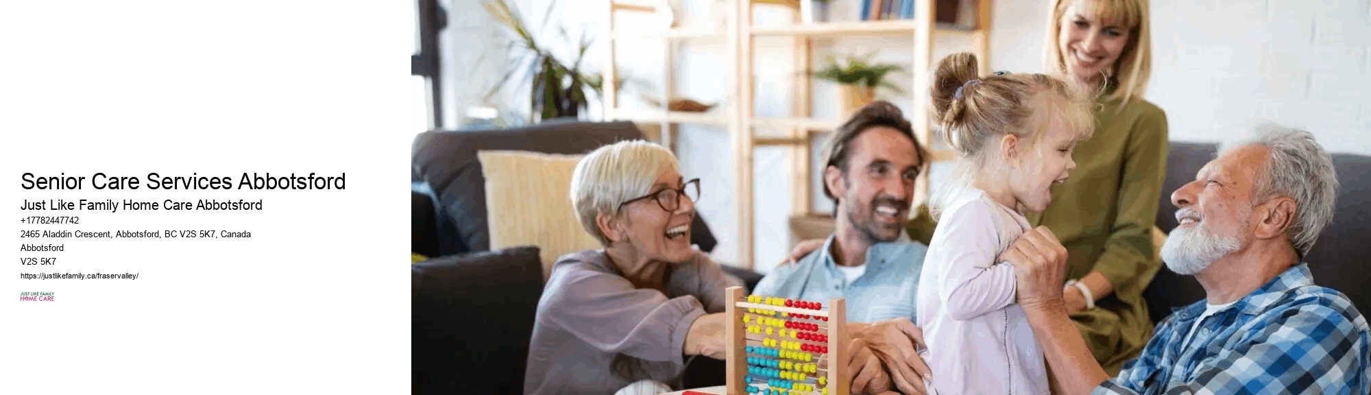 Alzheimer’s Caregiver Training Senior Care Services Abbotsford