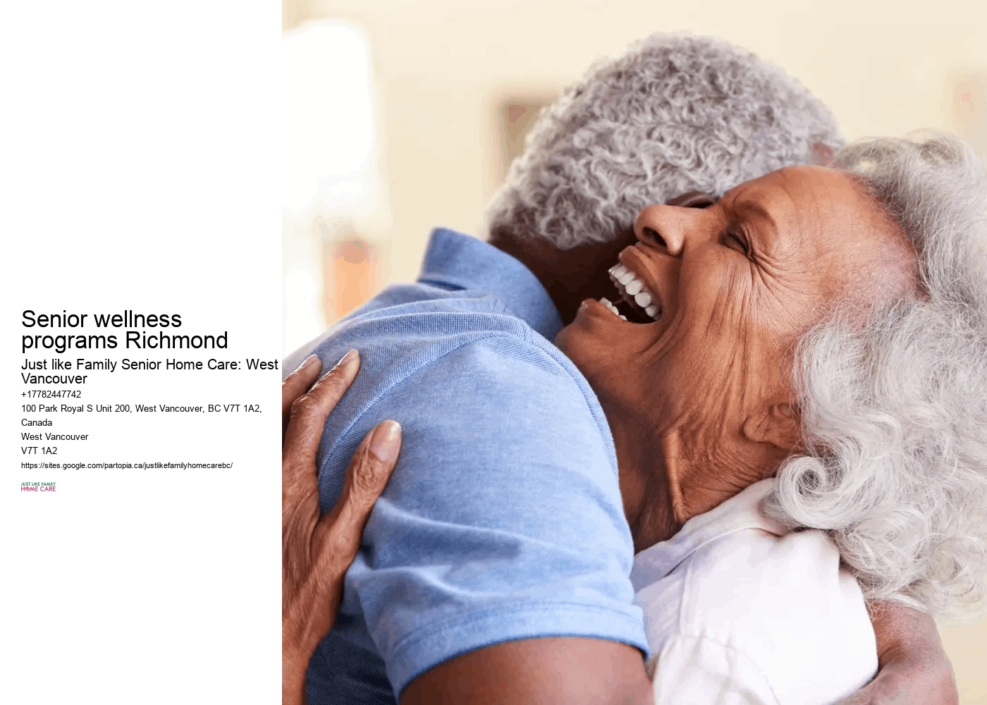 Senior wellness programs Richmond