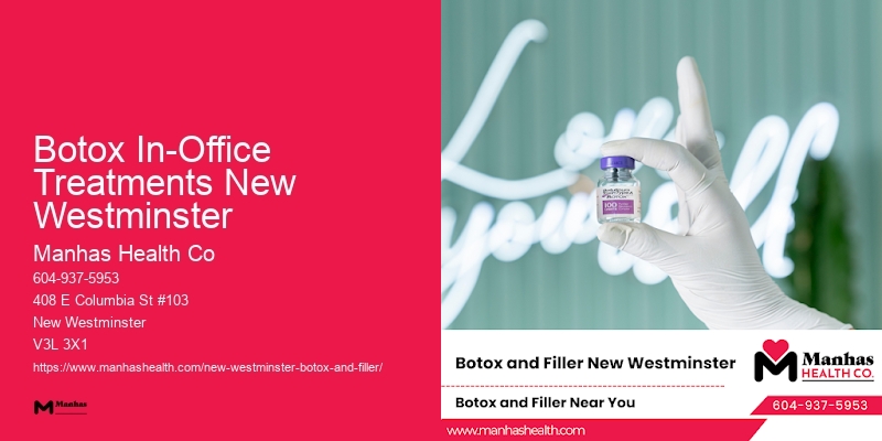 Botox Side Effects Botox In-Office Treatments New Westminster