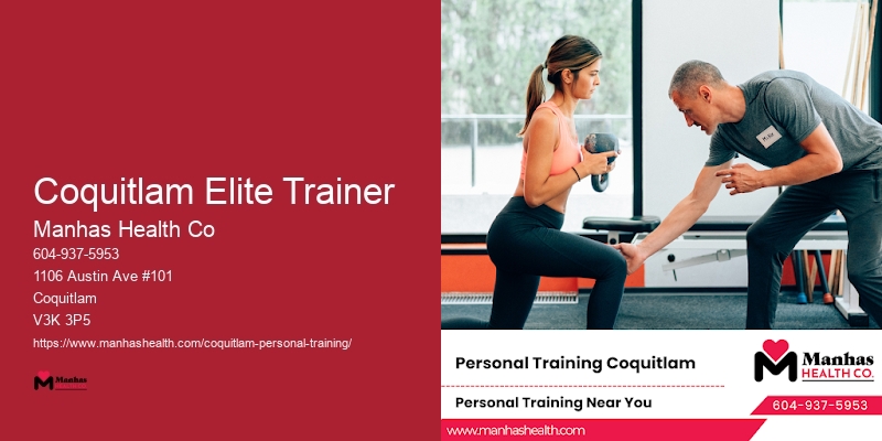 Private Training Gym Coquitlam Elite Trainer