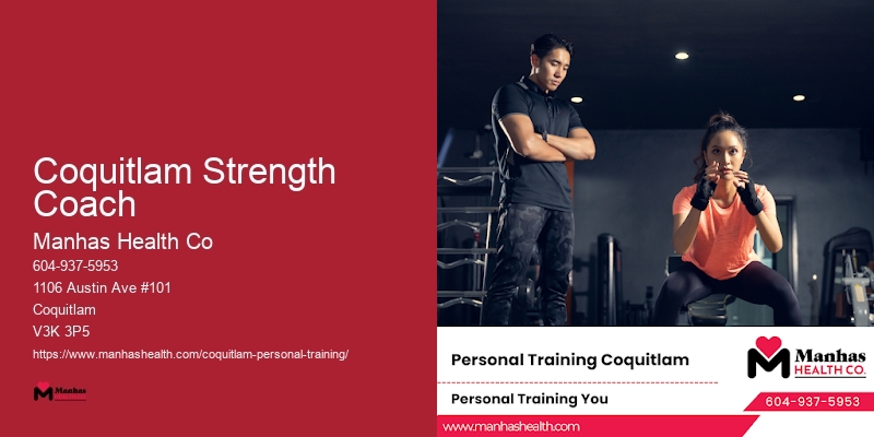 Personal Trainer Options Coquitlam Strength Coach