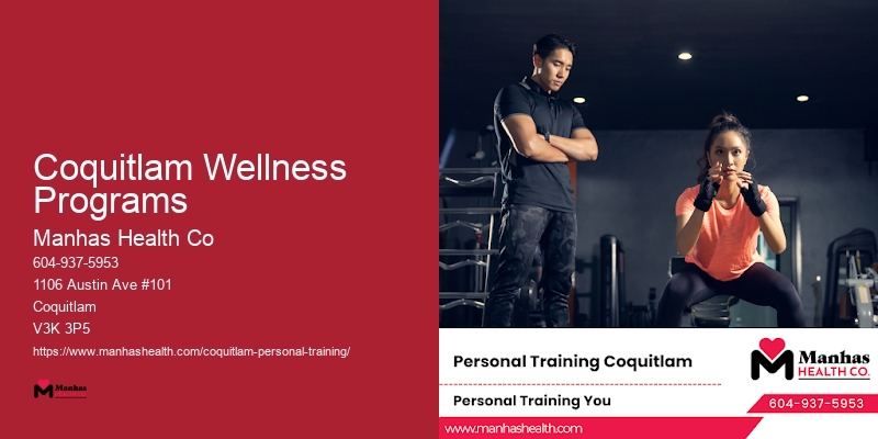 Personalized Health Coach Coquitlam Wellness Programs