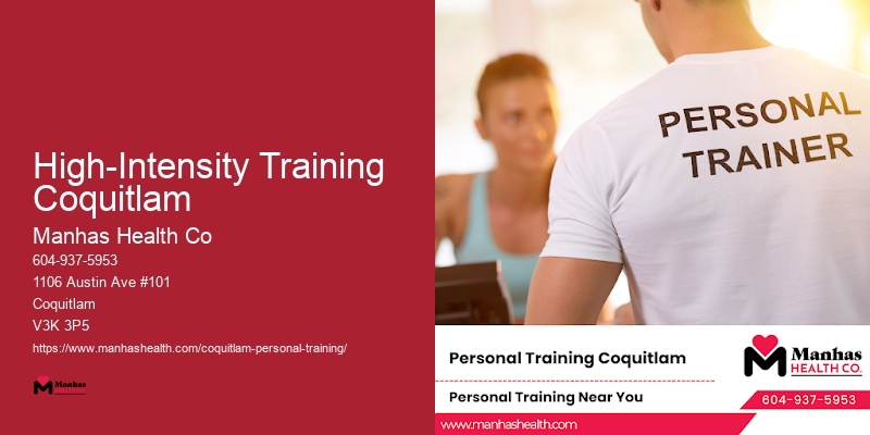 Affordable Personal Training Gym High-Intensity Training Coquitlam