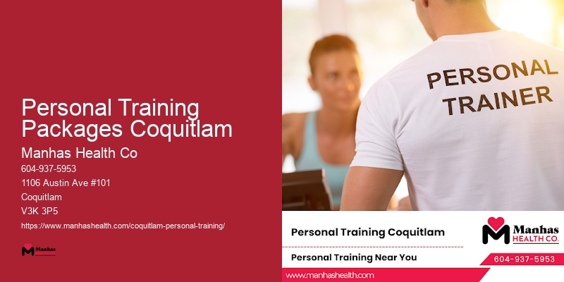 Mobile Workout Programs Personal Training Packages Coquitlam