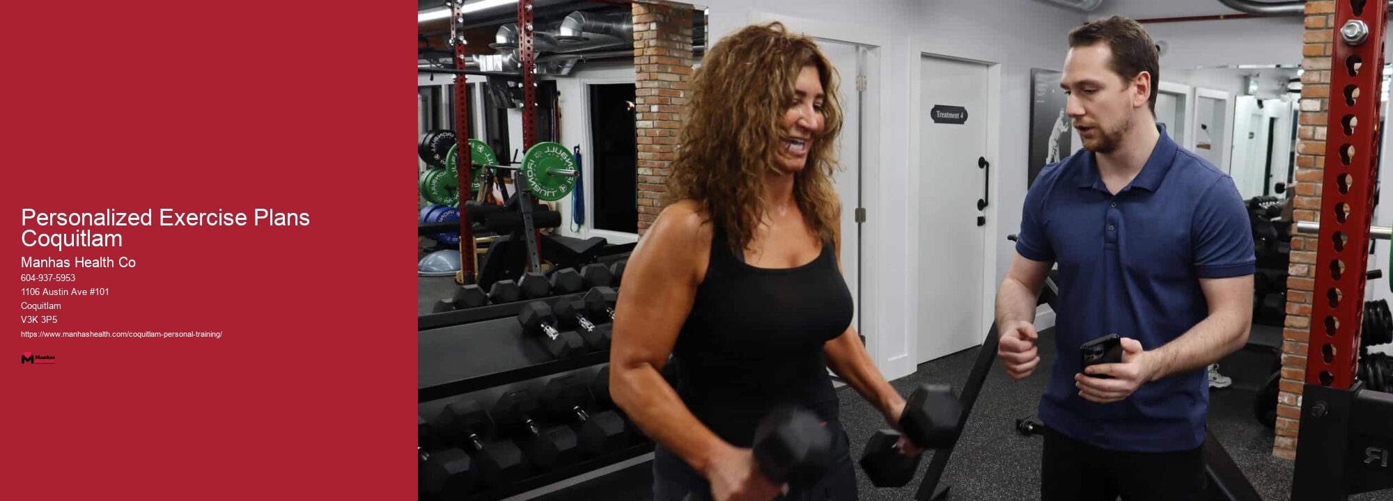 Personalized Exercise Plans Coquitlam