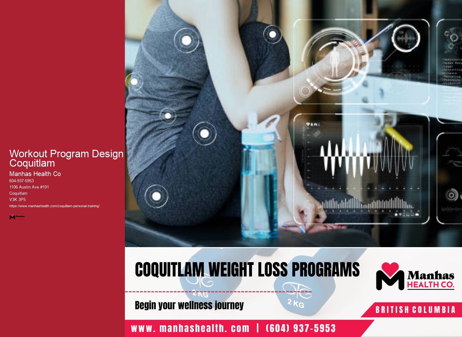 Senior Health Coach Workout Program Design Coquitlam
