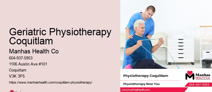 Geriatric Physiotherapy Coquitlam