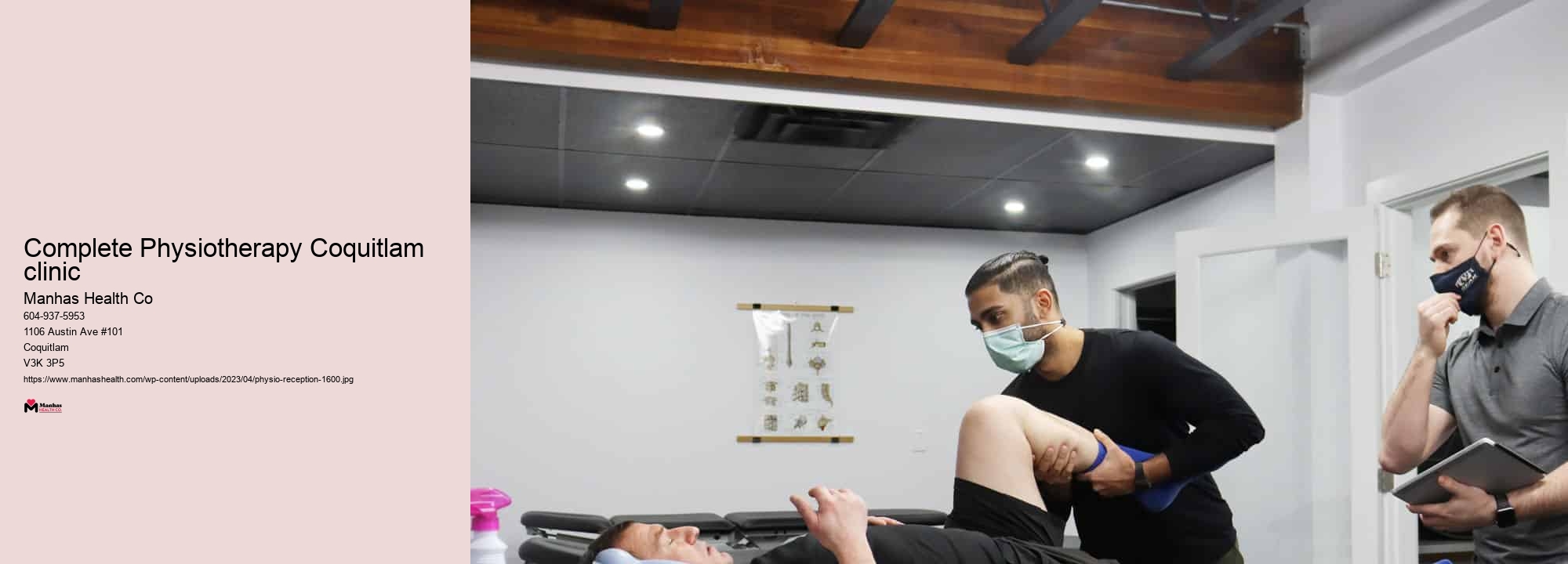 Complete Physiotherapy Coquitlam clinic