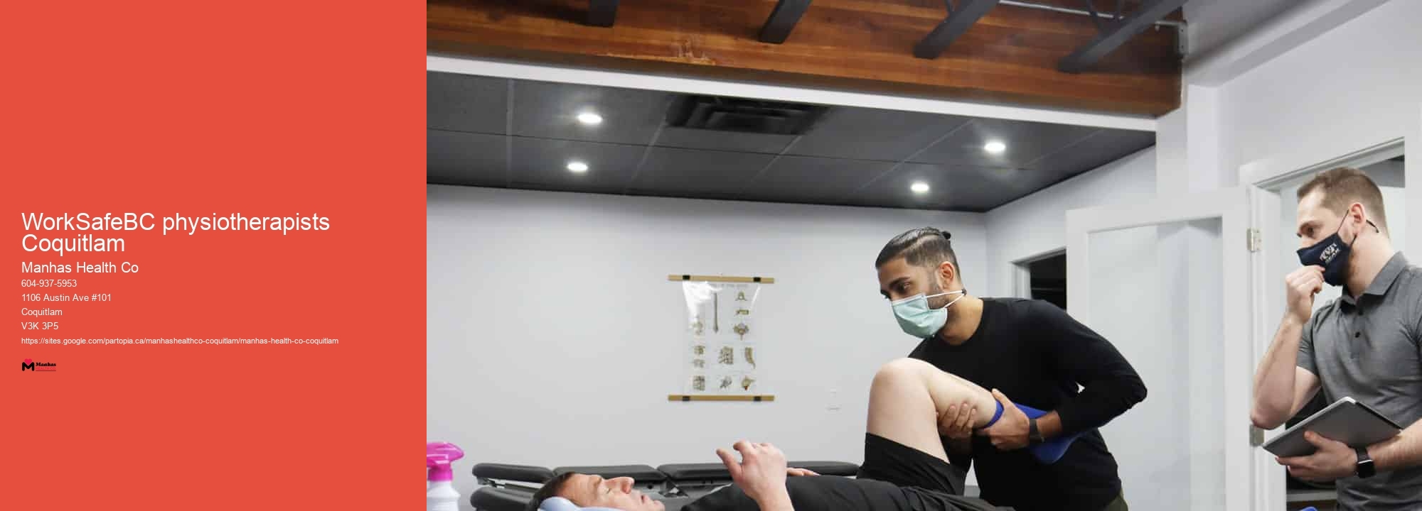 WorkSafeBC physiotherapists Coquitlam