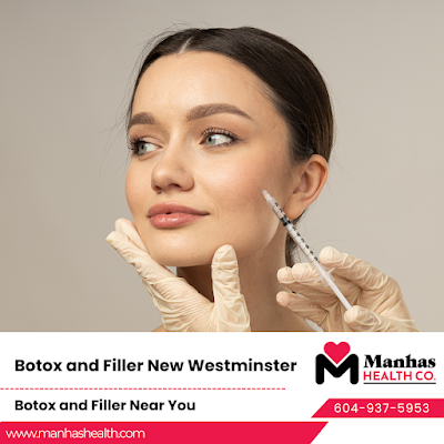 Non-surgical facial enhancement Botox for fine lines New Westminster