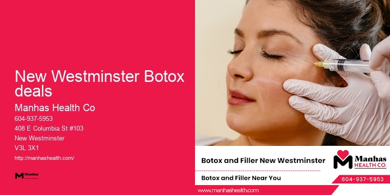 New Westminster Botox deals