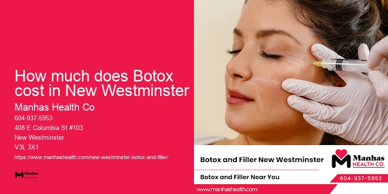 How much does Botox cost in New Westminster