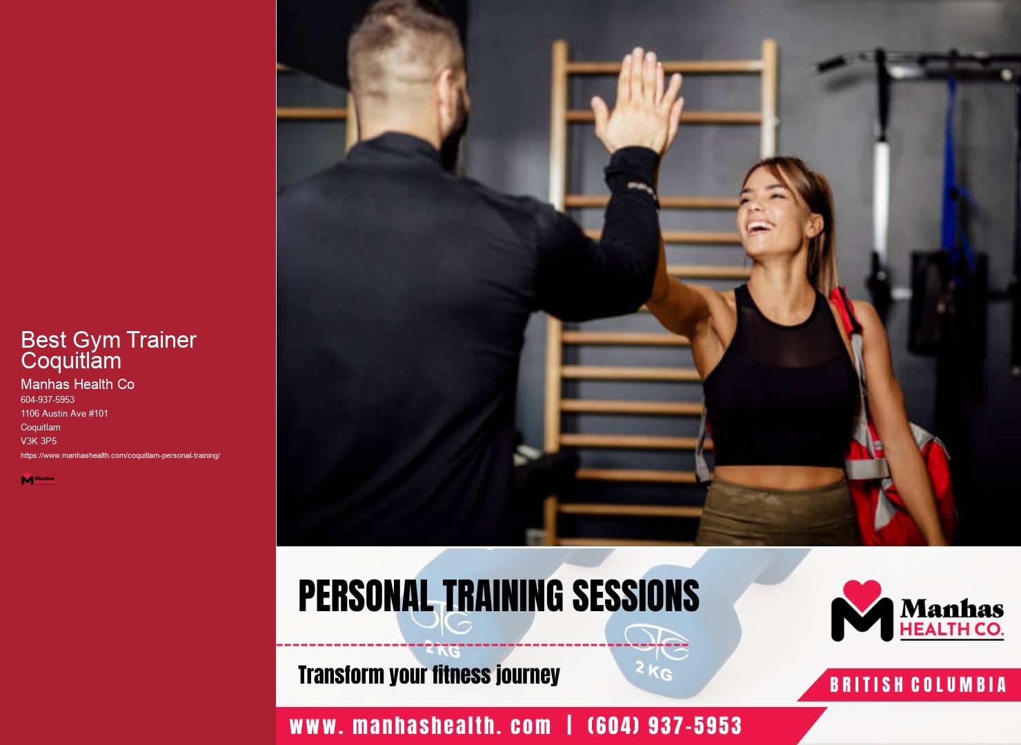 Fitness Expert For Total Body Fitness Best Gym Trainer Coquitlam
