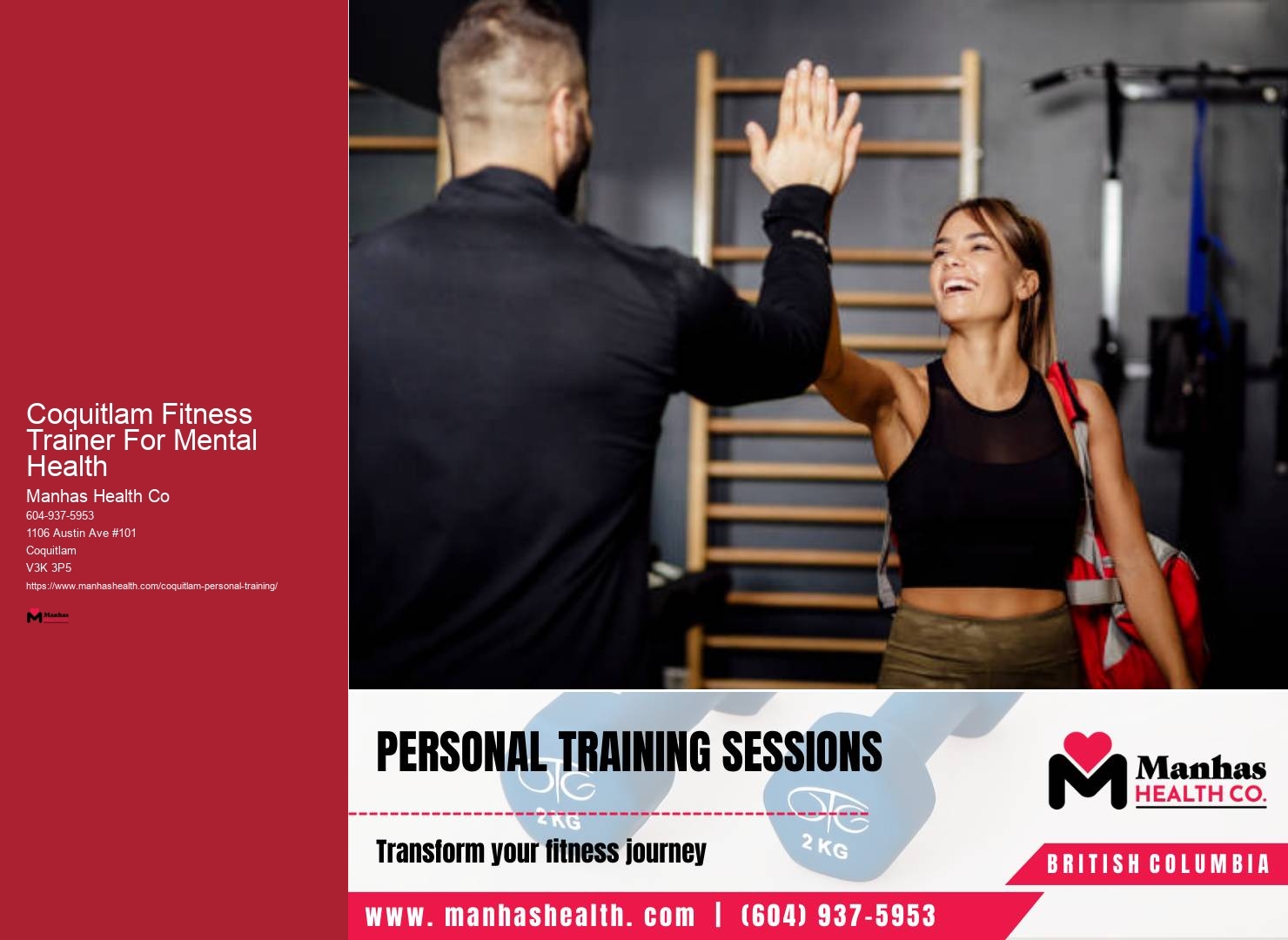 Personal Trainer For Rehabilitation Coquitlam Fitness Trainer For Mental Health