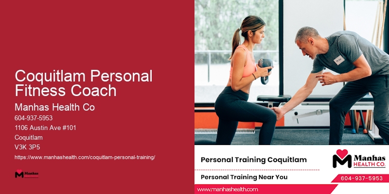 Personal Fitness Coaching For Improving Endurance Coquitlam Personal Fitness Coach