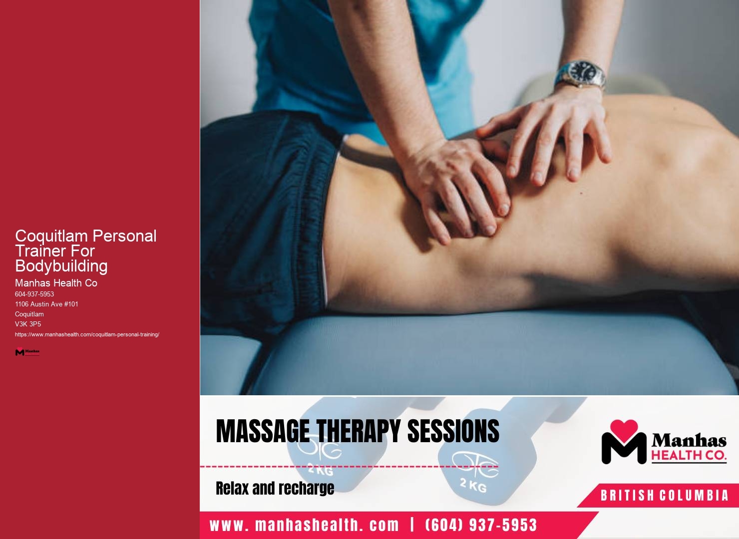 Fitness Coaching For Injury Rehab Coquitlam Personal Trainer For Bodybuilding