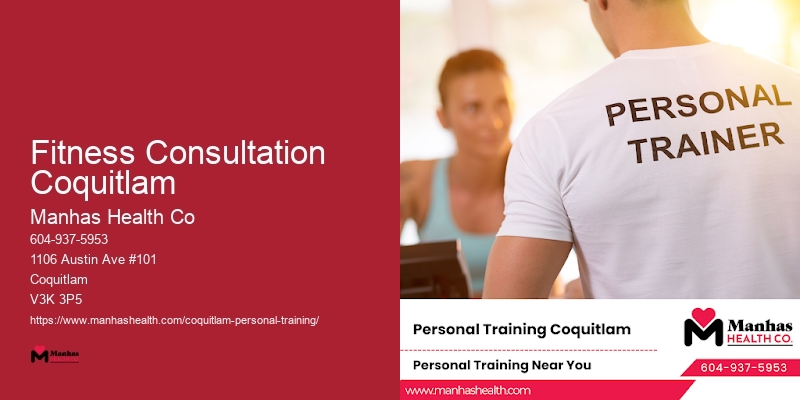 Personal Trainer For Total Wellness Fitness Consultation Coquitlam