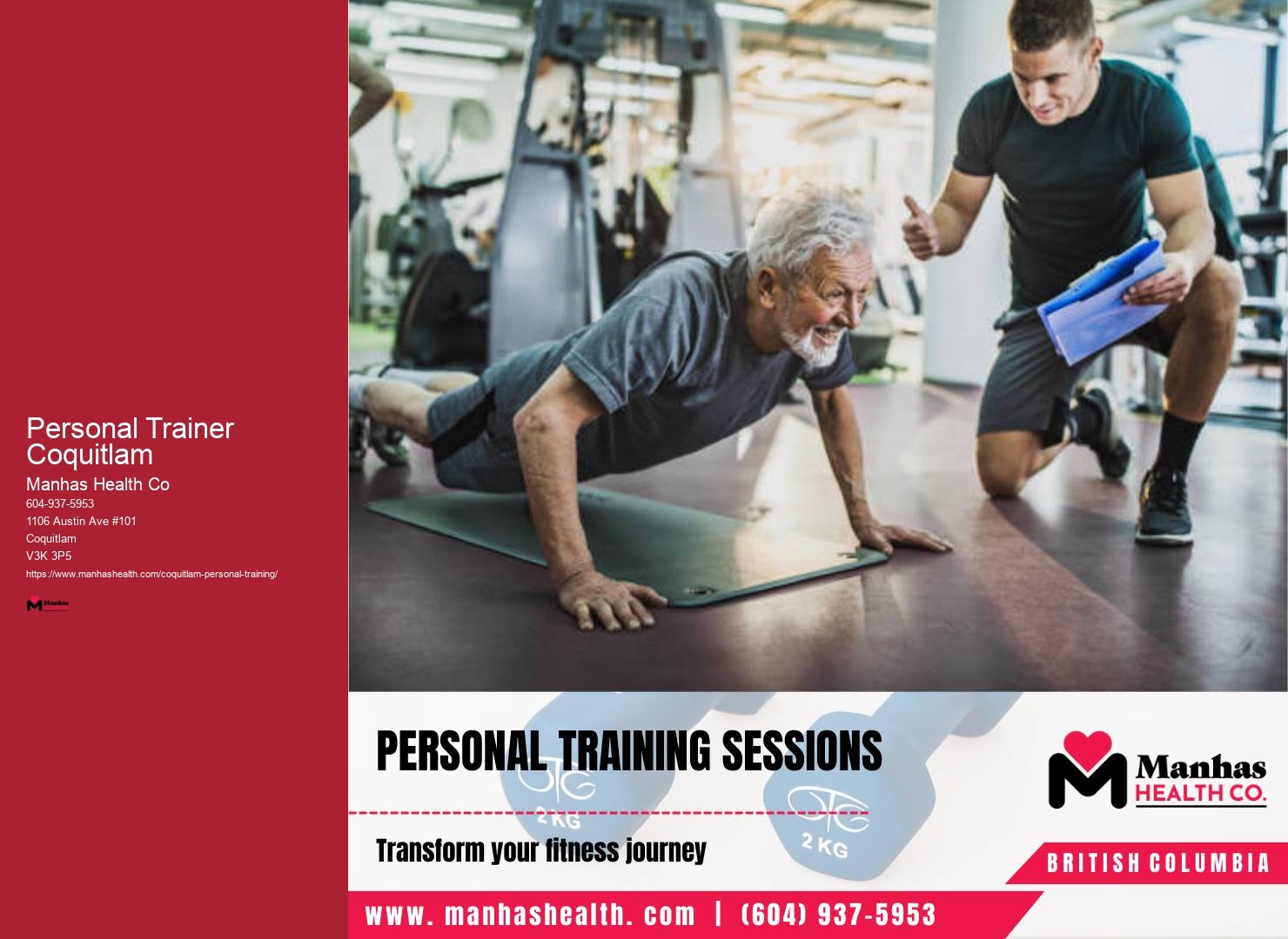 Fitness Coaching For Better Health Personal Trainer Coquitlam
