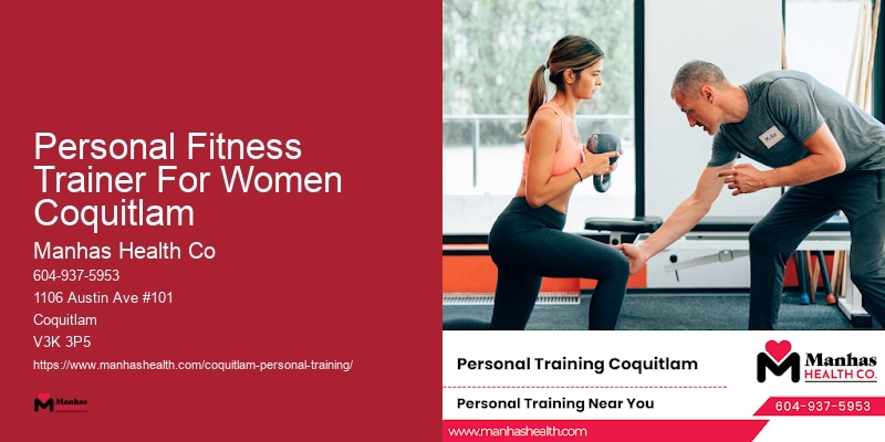 Personal Trainer For Rehabilitation Personal Fitness Trainer For Women Coquitlam