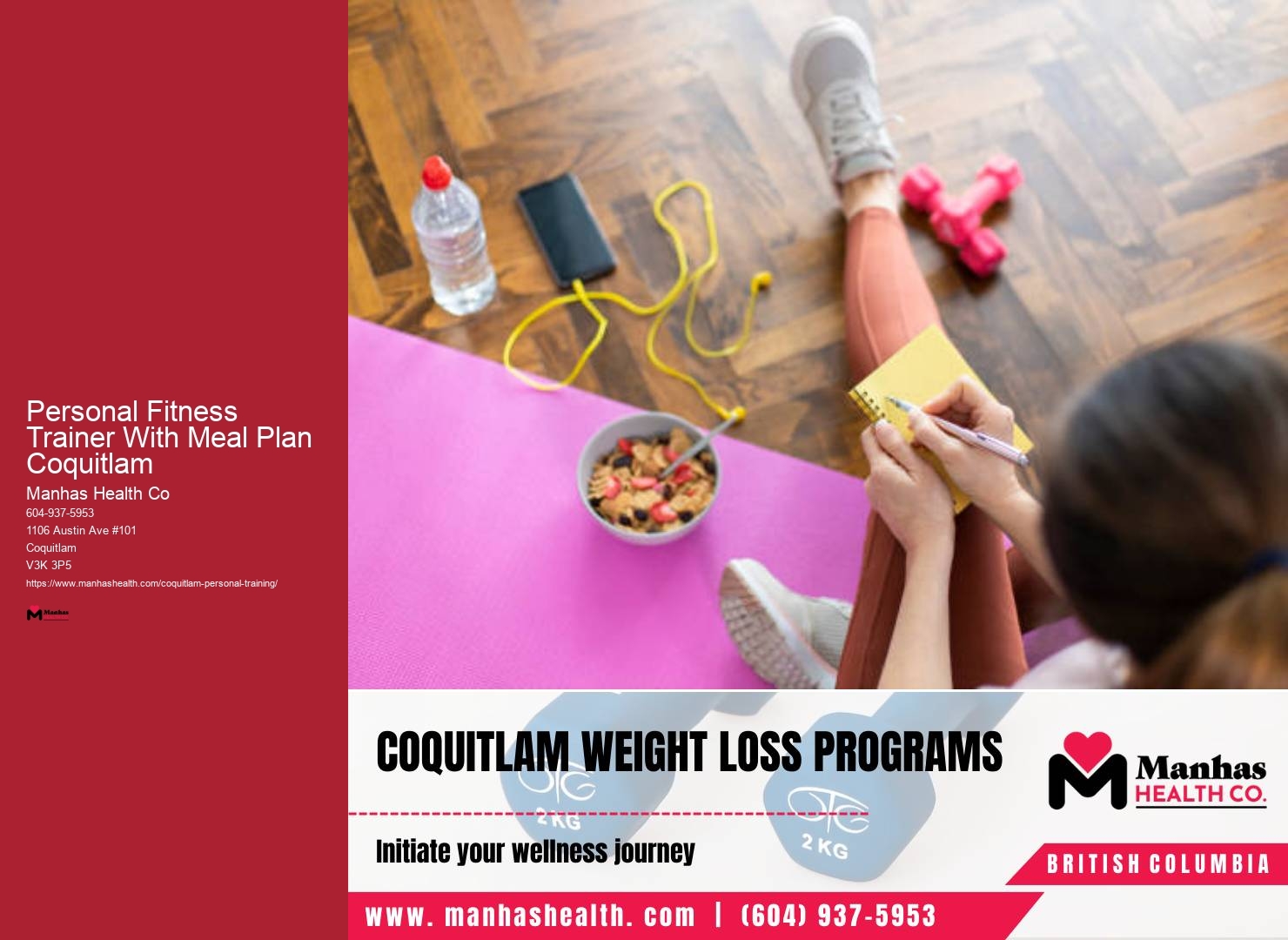 Personal Fitness Trainer With Meal Plan Coquitlam Personal Trainer For Special Needs