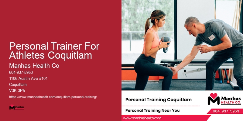 Best Certified Personal Trainer Personal Trainer For Athletes Coquitlam