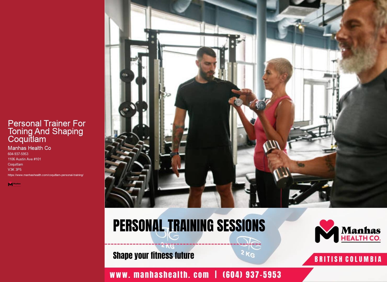 Personal Fitness Training For Seniors Personal Trainer For Toning And Shaping Coquitlam